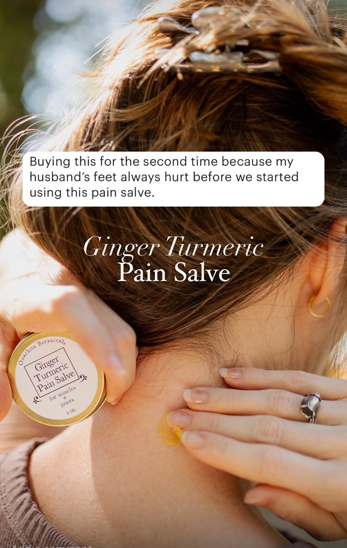 Ginger Turmeric Pain Salve